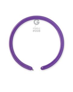 1" Purple #008 D2 100pcs