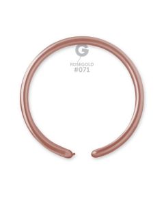 1" Rose Gold #071 DM2 100pcs