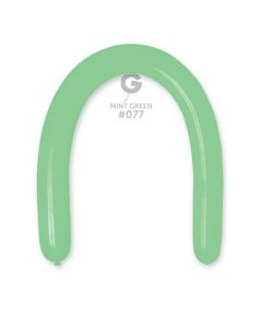 3" Mint Green #077 D6 50pcs