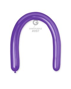 3" Shiny Purple #097 DB6 50pcs