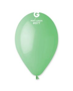 13" Mint Green #077 G120 50pcs