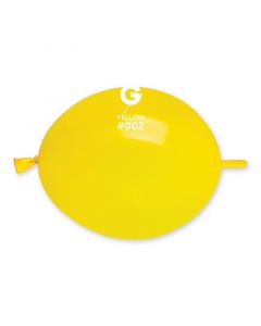 6" Yellow #002 GL6 100pcs