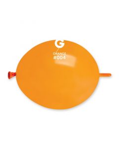 6" Orange #004 GL6 100pcs