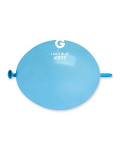 6" Light Blue #009 GL6 100pcs