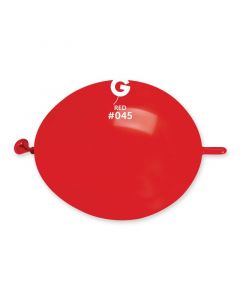 6" Red #045 GL6 100pcs
