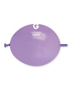 6" Lavender #049 GL6 100pcs