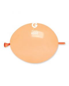 6" Peach #060 GL6 100pcs