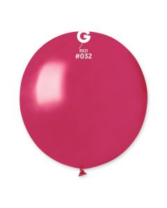 Pk25 Metallic Balloon Red #032 - GM19.032.25
