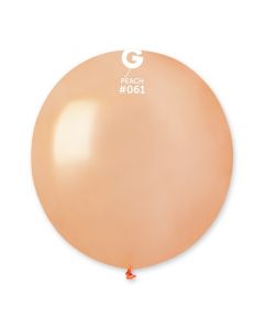 Pk10 Metallic Balloons Peach #061 Gm19 - GM19.061.10