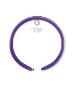 1" Shiny Purple #097 DB2 50pcs
